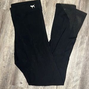 PINK Victoria Secret black YOGA pants